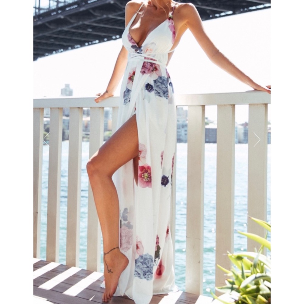 Floral Maxi Dress (Petite)